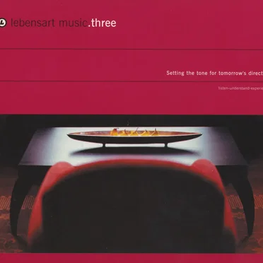 Lebensart music.three by Various Artists - album cover