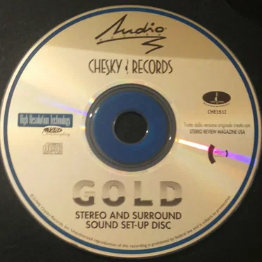Gold Stereo and Surround Set-up Disc by Various Artists - album cover