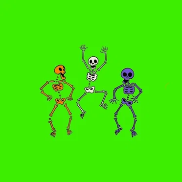 spooky scary skeletons