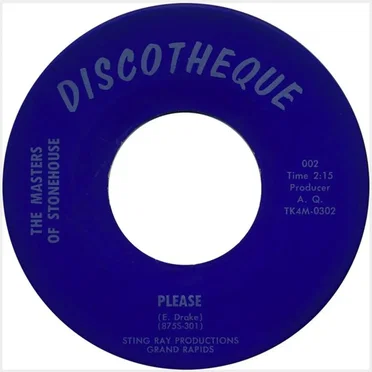 Please / If You Treat Me Bad Again by The Masters Of Stonehouse - album cover