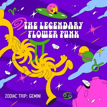Zodiac Trip: Gemini by The Legendary Flower Punk - album cover