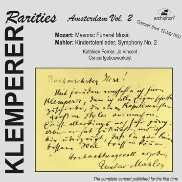 Klemperer Rarities: Amsterdam, Vol. 2 (Live Recordings 1951)