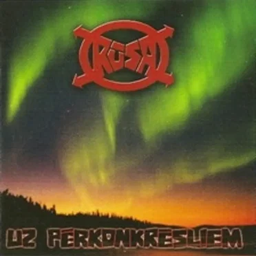 Uz pērkoņkrēsliem by Rūsa - album cover
