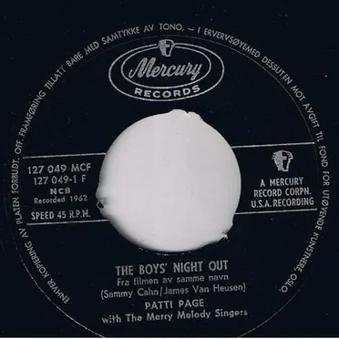 The Boy's Night Out / Three Fools