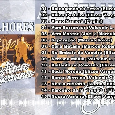 As Melhores by Alma Serrana - album cover