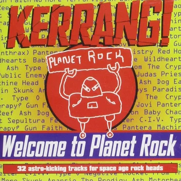 Kerrang! Welcome to Planet Rock by Various Artists - album cover