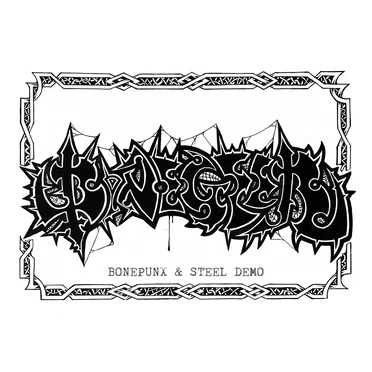 Bonepunx & Steel Demo by Bonegeer - album cover
