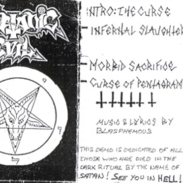 Curse of Pentagram by Satanic Evil - album cover