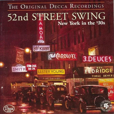 52nd Street Swing: New York in the '30s by Various Artists - album cover
