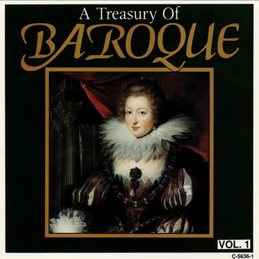 A Treasury of Baroque, Volume 1 by Various Artists - album cover