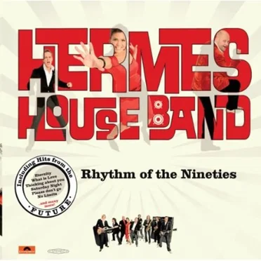 Rhythm of the Nineties by Hermes House Band - album cover