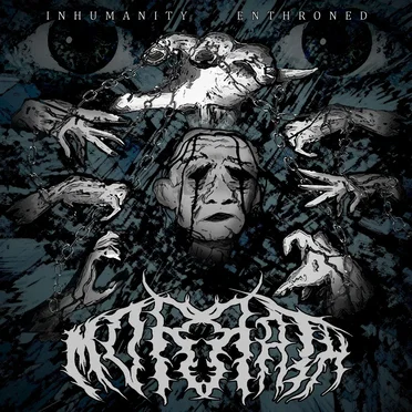 Inhumanity Enthroned by Morrath - album cover