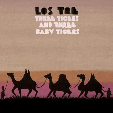 three tigers and three baby tigers