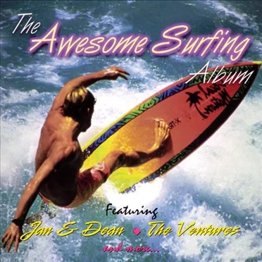 The Awesome Surfing Album by Various Artists - album cover