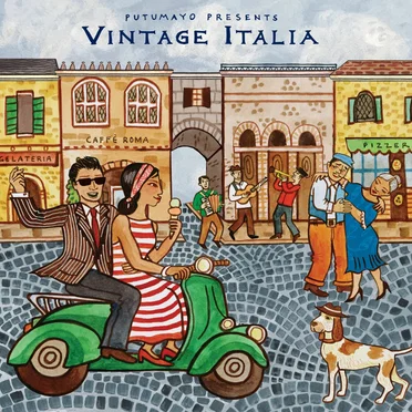 Putumayo Presents: Vintage Italia by Various Artists - album cover