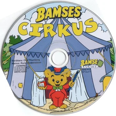 Bamses Cirkus by Rune Andréasson - album cover