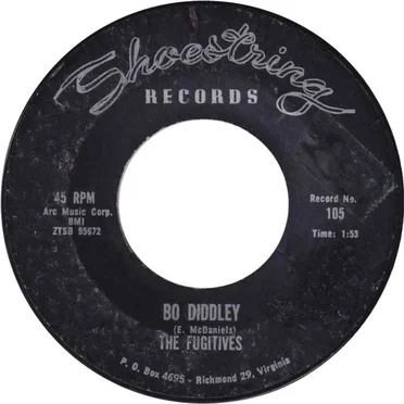 Bo Diddley / Night Train by The Fugitives - album cover