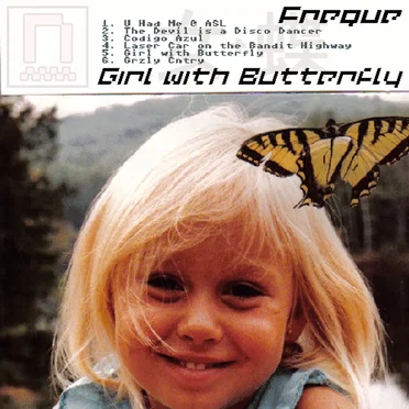 Girl with Butterfly by Freque - album cover