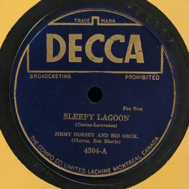 Sleepy Lagoon / I Threw a Kiss in the Ocean