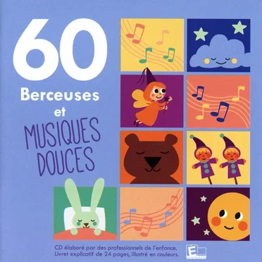 60 berceuses et musiques douces by Various Artists - album cover