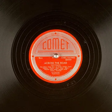 Across the Road / Cedar Manor by Cyril Haynes Sextet - album cover