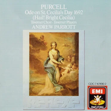Ode on St. Cecilia's Day 1692, "Hail! Bright Cecilia" by Purcell - album cover
