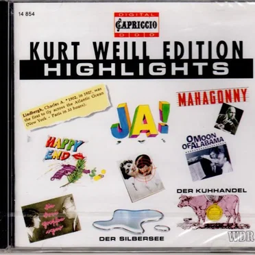 Kurt Weill Edition Highlights