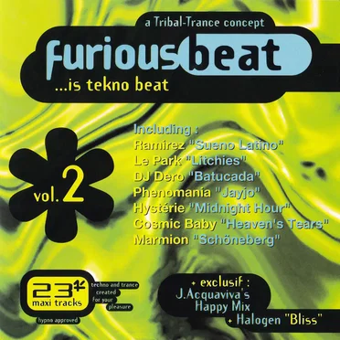 Furious Beat... Is Tekno Beat Vol.2 by Various Artists - album cover