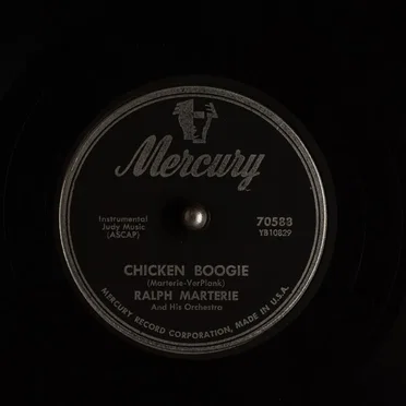 Chicken Boogie / Silver Moon by Ralph Marterie & His Orchestra - album cover