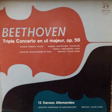 Triple Concerto en Do Majeur, Op. 56 / 12 Danses allemandes