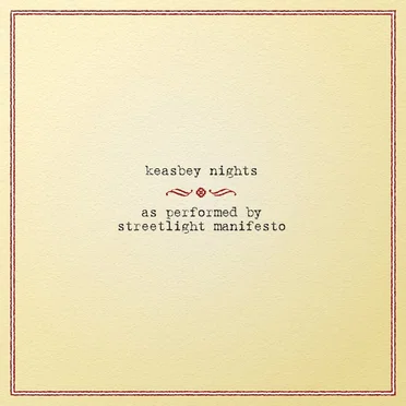 Keasbey Nights by Streetlight Manifesto - album cover