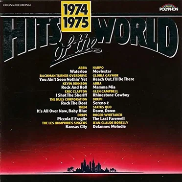 Hits of the World 1974/1975 by Various Artists - album cover