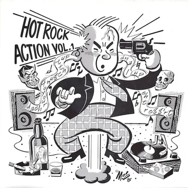 Hot Rock Action, Volume 1 by Various Artists - album cover