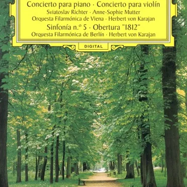 Concierto para piano / Concierto para violín / Sinfonía n.º 5 / Obertura “1812”