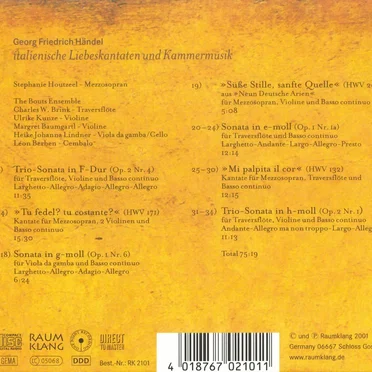 Italienische Liebeskantaten und Kammermusik