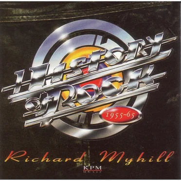 History of Rock 1955-1965 by Richard Myhill - album cover