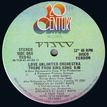 Theme From King Kong