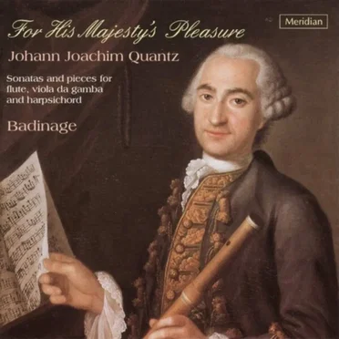 J. J. Quantz: For His Majesty's Pleasure by Badinage - album cover