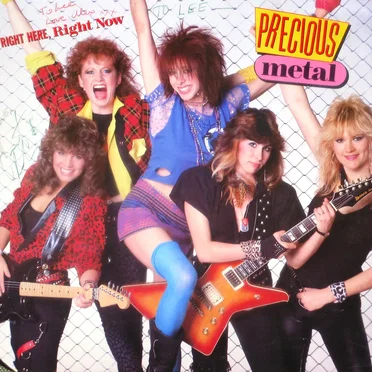 Right Here, Right Now by Precious Metal - album cover