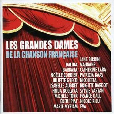 Les Grandes Dames de la chanson française by Various Artists - album cover