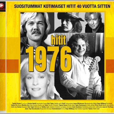 Suosituimmat kotimaiset hitit 40 vuotta by Various Artists - album cover