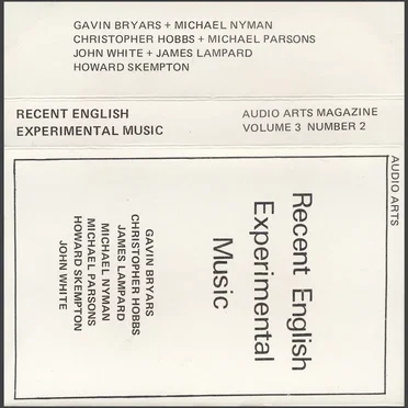 Recent English Experimental Music by Various Artists - album cover