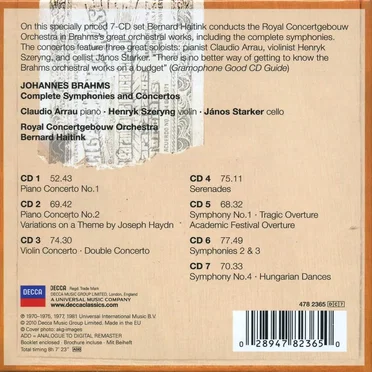 Complete Symphonies and Concertos