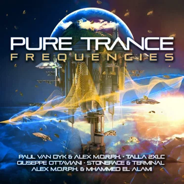 Pure Trance Frequencies by Various Artists - album cover