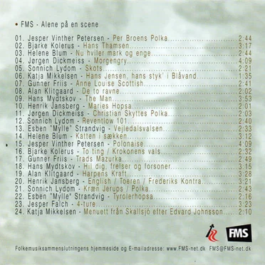 Alene på en scene by Various Artists - album cover