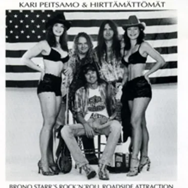 Brono Starr's Rock'n'Roll Roadside Attraction by Kari Peitsamo & Hirttämättömät - album cover
