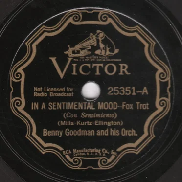 In a Sentimental Mood / These Foolish Things Remind Me of You