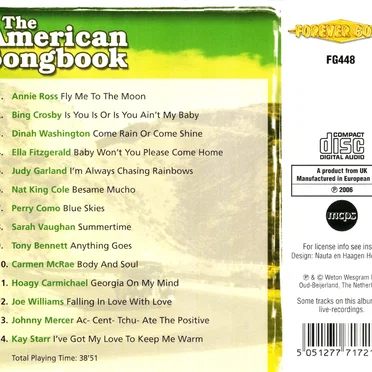The American Songbook by Various Artists - album cover