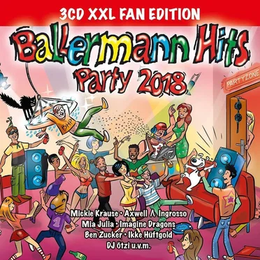 Ballermann Hits Party 2018 by Various Artists - album cover