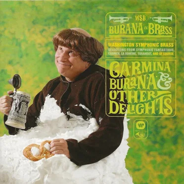 Burana in Brass by Washington Symphonic Brass - album cover